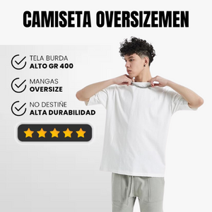 Camiseta OversizeMen | Perfecta para un Estilo Relajado🤩🍃