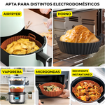 Molde Silicona EasyFry | Limpieza Sin Esfuerzo para tu Airfryer 👌💯 50% de DESCUENTO