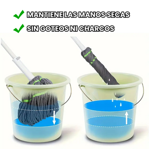 Trapeador MagicMop | Limpieza Sin Esfuerzo y Sin Dolor para Tus Manos✨🫧