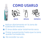 Spray Antisudoral SweatOff | Control Total sobre tu Sudor🍃🤩