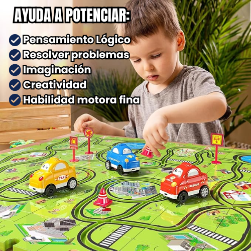 Puzzle MagicRacer | Juega, Crea y Potencia a tus Pequeños🧩🚗