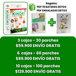 Parche desintoxicante kinoki X3 CAJAS