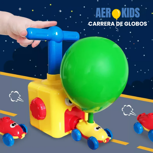 Aerokids Carrera de Globos | Estimula la Imaginación y Desarrollo mientras Juegan🎈🚗