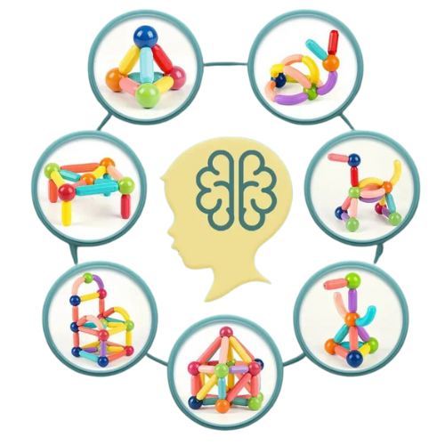 Bloques STEMAGNET | Diseña, construye y aprende jugando🧩🧲