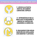 Cepillo de Dientes DentiCare 360 | Cuida la Salud Bucal de Tu Pequeño Sin Dañar sus Encías 💫🦷