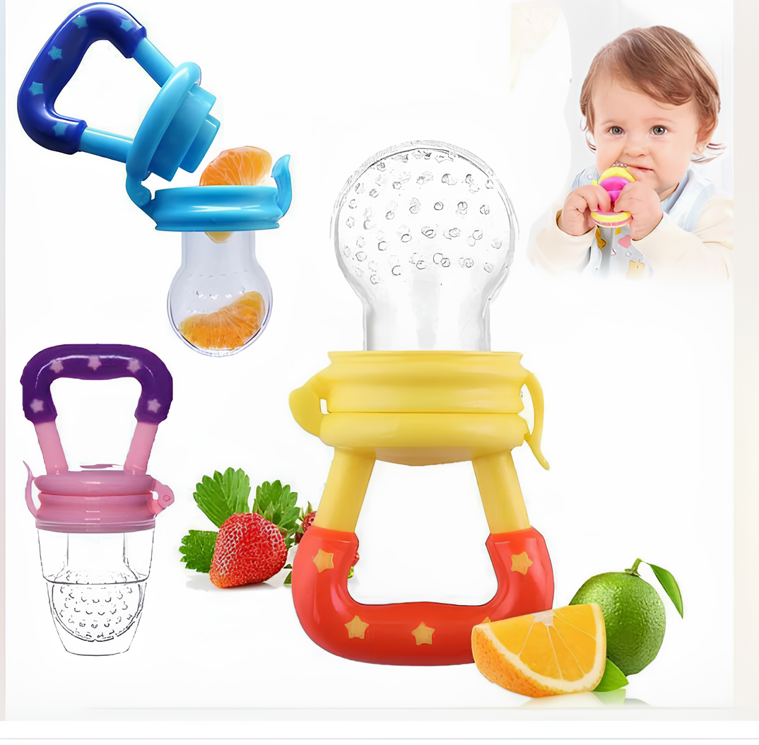 Chupo Frutas FrutiCare | Alimenta a tu Bebé de forma Fácil y Segura, Sin Riesgo de Asfixia👶💚50% de DESCUENTO SOLO HOY